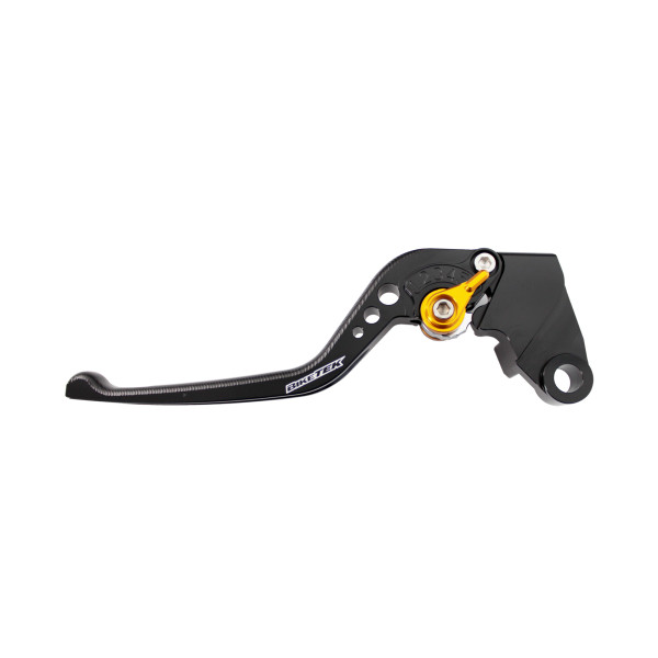 biketek Biketek adjustable cnc lever long clutch - black / gold adjuster - #c119